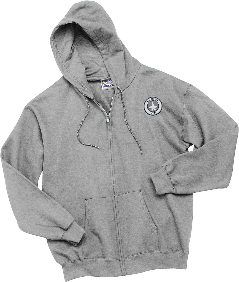 NJ Jets Ultimate Cotton - Full-Zip Hooded Sweatshirt