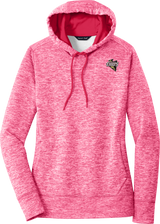 Mercer Chiefs Ladies PosiCharge Electric Heather Fleece Hooded Pullover