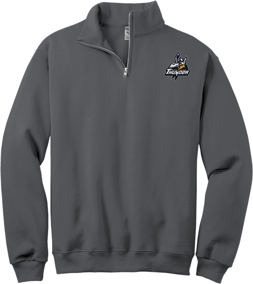 Mon Valley Thunder NuBlend 1/4-Zip Cadet Collar Sweatshirt
