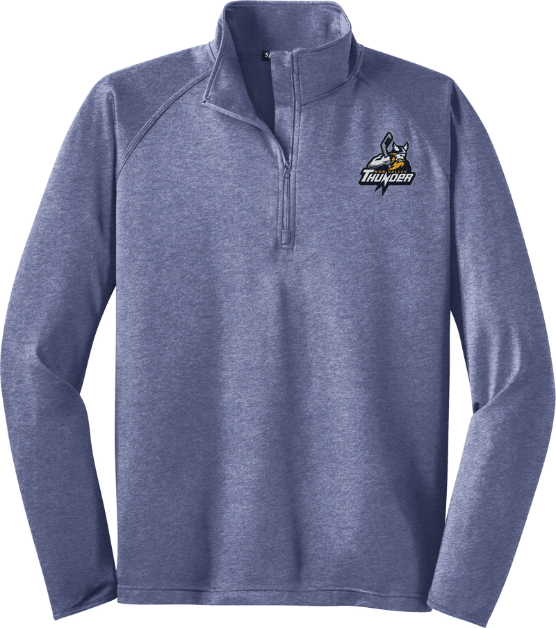 Mon Valley Thunder Sport-Wick Stretch 1/4-Zip Pullover