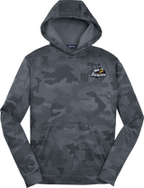 Mon Valley Thunder Youth Sport-Wick CamoHex Fleece Hooded Pullover