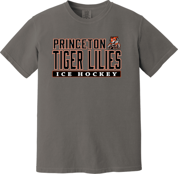 Princeton Tiger Lilies Heavyweight Ring Spun Tee