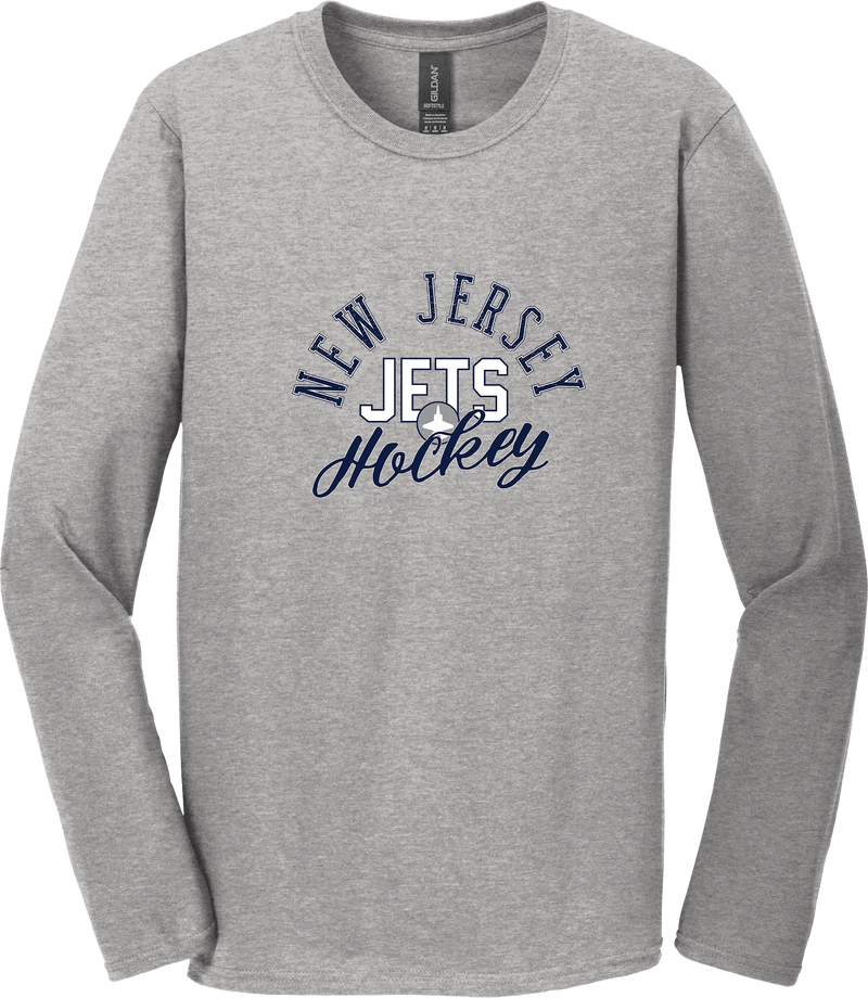 NJ Jets Softstyle Long Sleeve T-Shirt