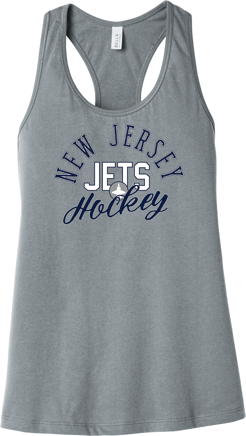 NJ Jets Womens Jersey Racerback Tank