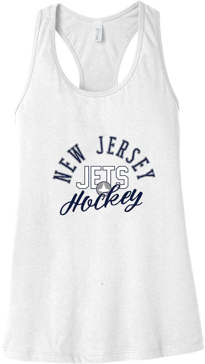 NJ Jets Womens Jersey Racerback Tank