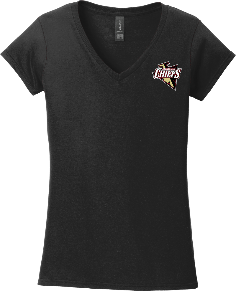 Mercer Chiefs Softstyle Ladies Fit V-Neck T-Shirt