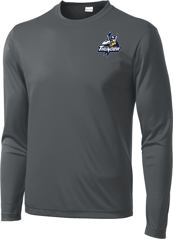Mon Valley Thunder Long Sleeve PosiCharge Competitor Tee