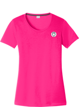 NJ Jets Ladies PosiCharge Competitor Cotton Touch Scoop Neck Tee
