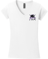 Old Bridge Jr. Knights Softstyle Ladies Fit V-Neck T-Shirt