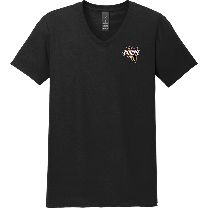 Mercer Chiefs Softstyle V-Neck T-Shirt
