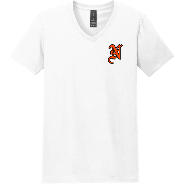 Midd North Hockey Softstyle V-Neck T-Shirt