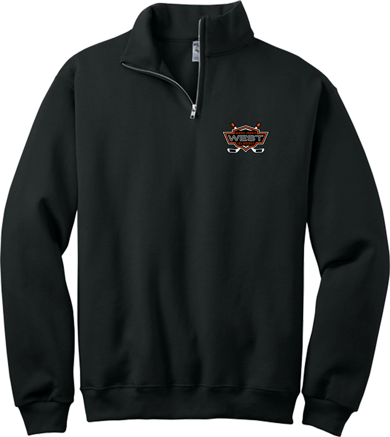 Orange County West NuBlend 1/4-Zip Cadet Collar Sweatshirt