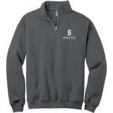 Midd South Athletics NuBlend 1/4-Zip Cadet Collar Sweatshirt