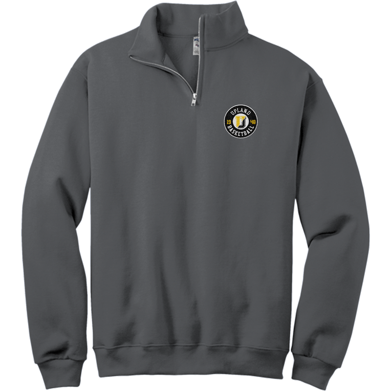 Upland Basketball NuBlend 1/4-Zip Cadet Collar Sweatshirt