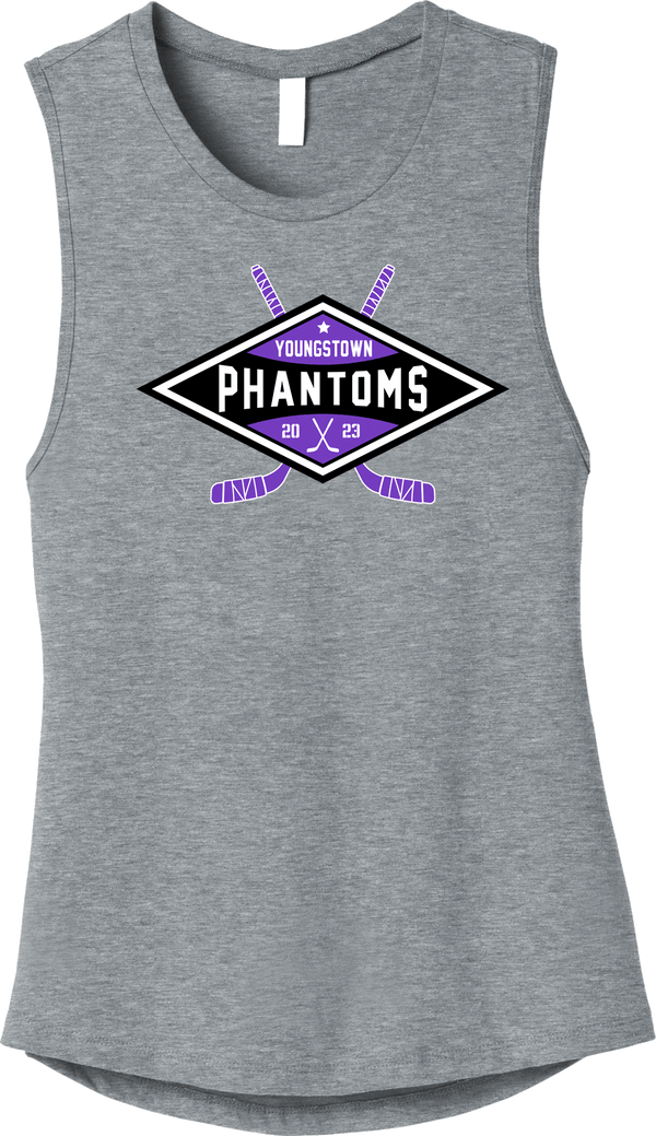 Youngstown Phantoms Womens Jersey Muscle Tank