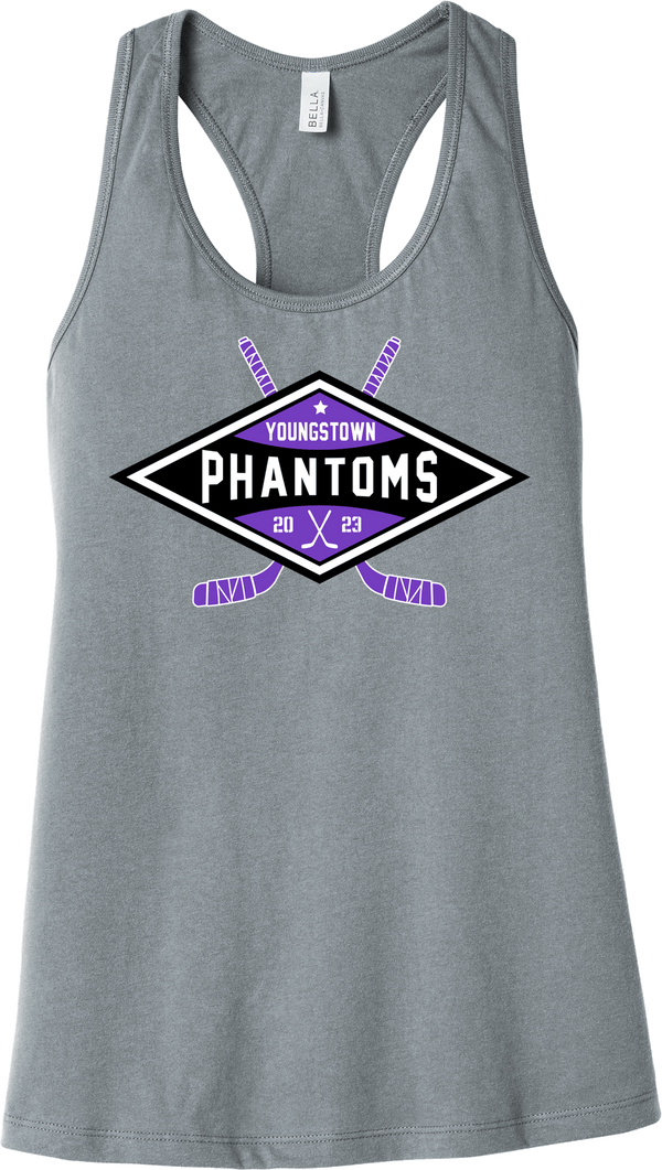 Youngstown Phantoms Womens Jersey Racerback Tank