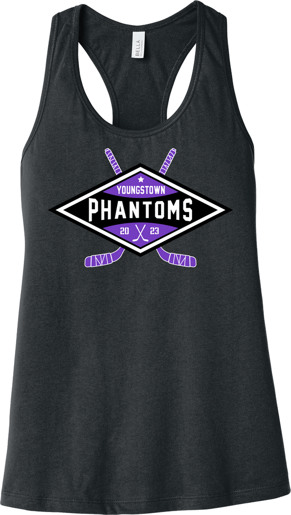 Youngstown Phantoms Womens Jersey Racerback Tank