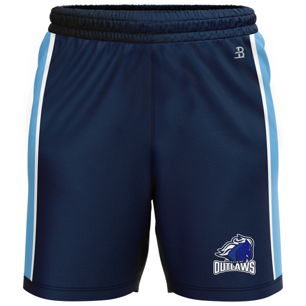 Brandywine Outlaws Adult Sublimated Shorts