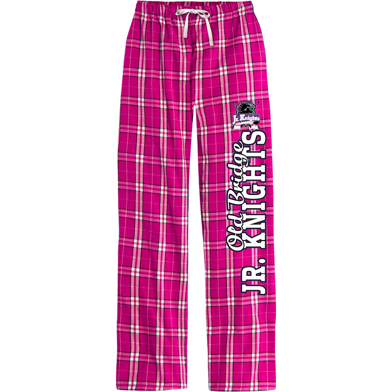 Old Bridge Jr. Knights Women's Flannel Plaid Pant