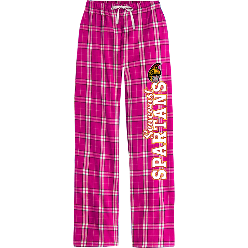 Seacoast Spartans Women's Flannel Plaid Pant