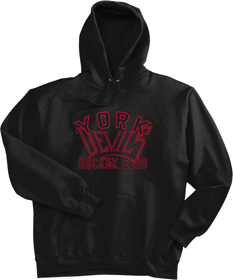 York Devils Ultimate Cotton - Pullover Hooded Sweatshirt