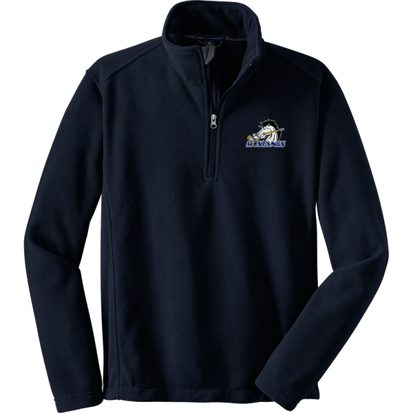 Mid-State Mustangs Value Fleece 1/4-Zip Pullover