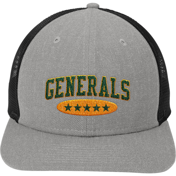 Red Bank Generals New Era Snapback Low Profile Trucker Cap