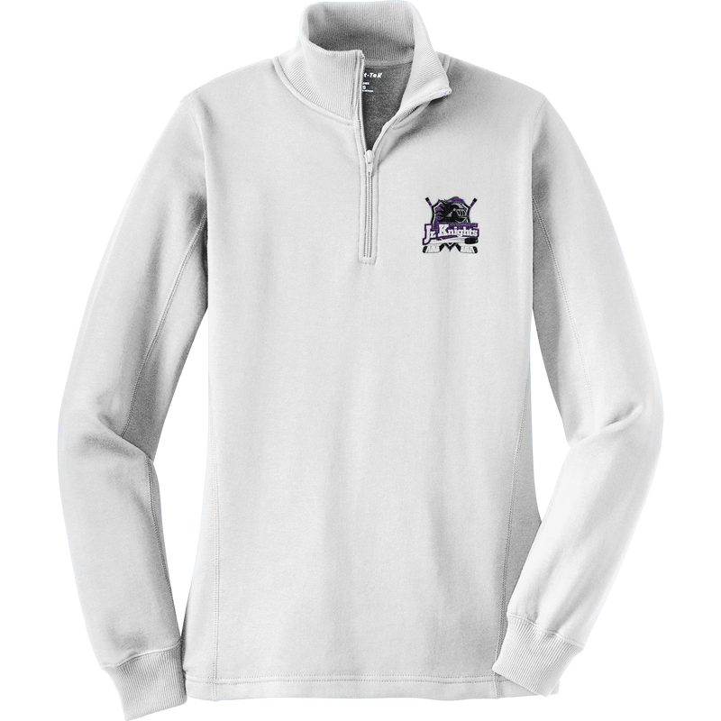 Old Bridge Jr. Knights Ladies 1/4-Zip Sweatshirt