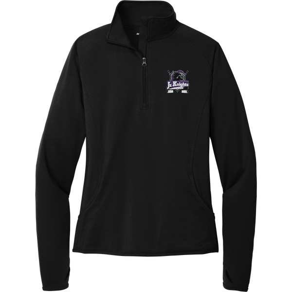 Old Bridge Jr. Knights Ladies Sport-Wick Stretch 1/4-Zip Pullover