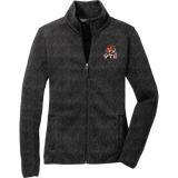 Princeton Tiger Lilies Ladies Sweater Fleece Jacket