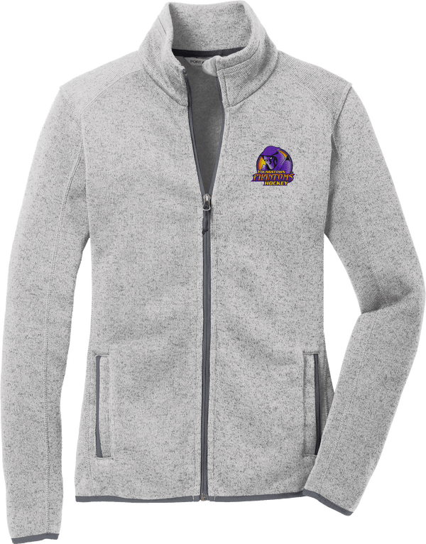 Youngstown Phantoms Ladies Sweater Fleece Jacket