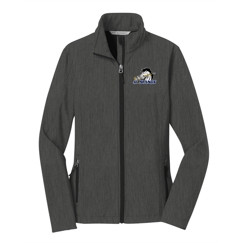 Mid-State Mustangs Ladies Core Soft Shell Jacket