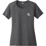 Chelsea Bulldogs Ladies PosiCharge Tri-Blend Wicking Scoop Neck Raglan Tee