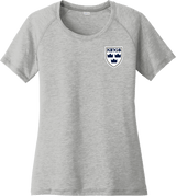 North Jersey Kings Ladies PosiCharge Tri-Blend Wicking Scoop Neck Raglan Tee