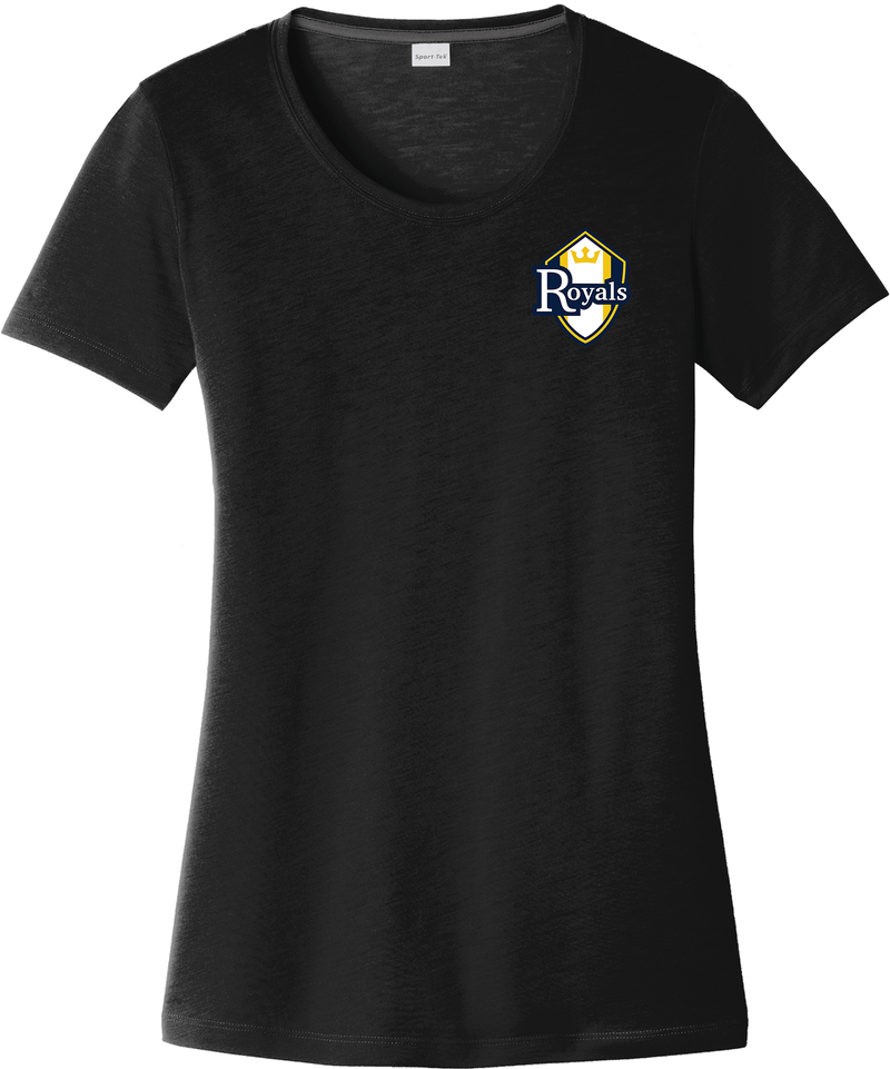 Royals Hockey Club Ladies PosiCharge Competitor Cotton Touch Scoop Neck Tee