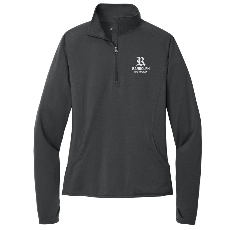 Randolph Hockey Ladies Sport-Wick Stretch 1/4-Zip Pullover