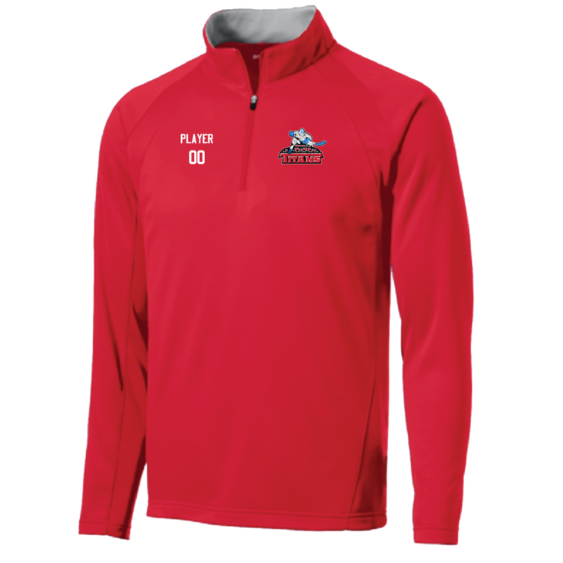 NJ Titans 2011 Adult Fleece 1/4-Zip Pullover