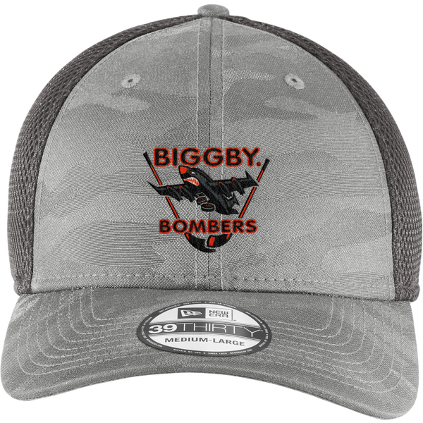 Biggby Bombers New Era Tonal Camo Stretch Tech Mesh Cap