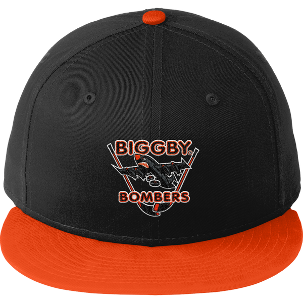 Biggby Bombers New Era Flat Bill Snapback Cap