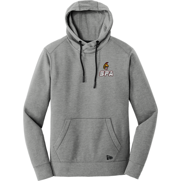 Seacoast Spartans New Era Tri-Blend Fleece Pullover Hoodie