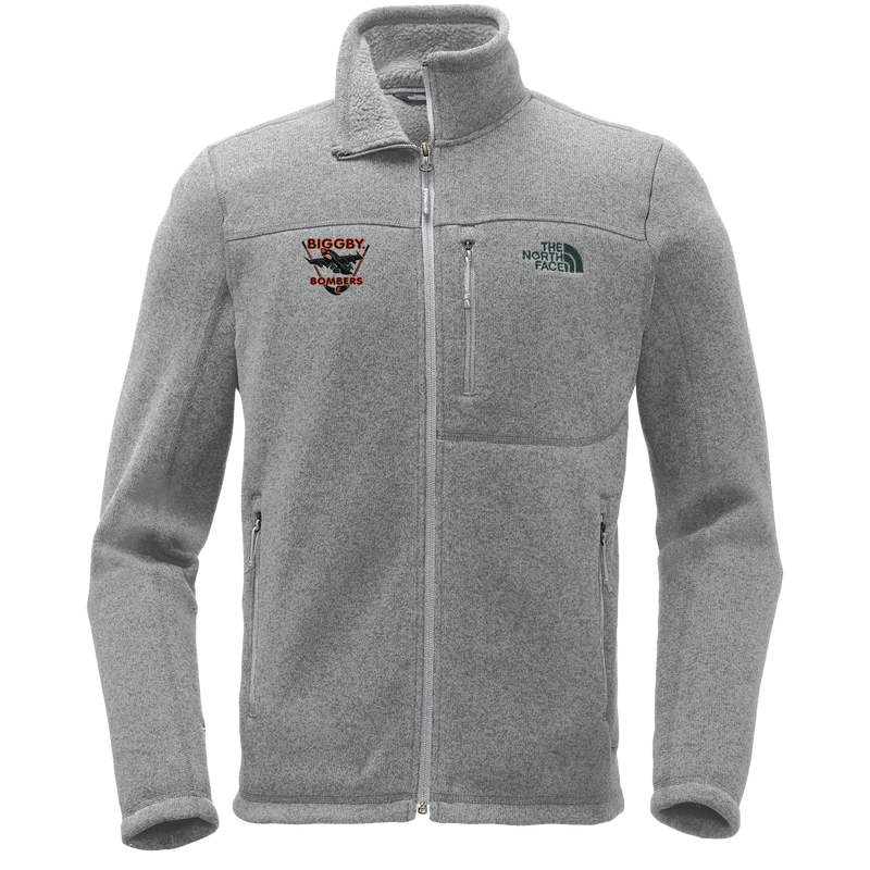 Biggby Bombers The North Face Sweater Fleece Jacket