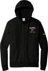 Philadelphia Blazers Nike Club Fleece Sleeve Swoosh Full-Zip Hoodie (E1266-LC)