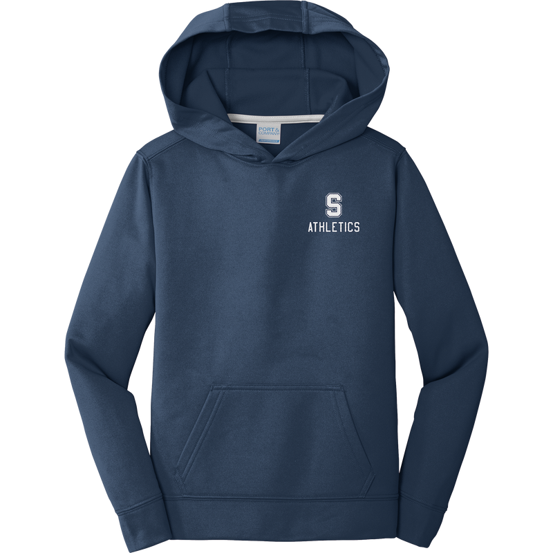 Midd South Athletics Youth Performance Fleece Pullover Hooded Sweatshirt