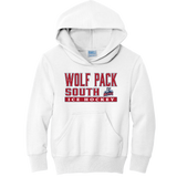 CT Wolfpack South Youth Core Fleece Pullover Hooded Sweatshirt