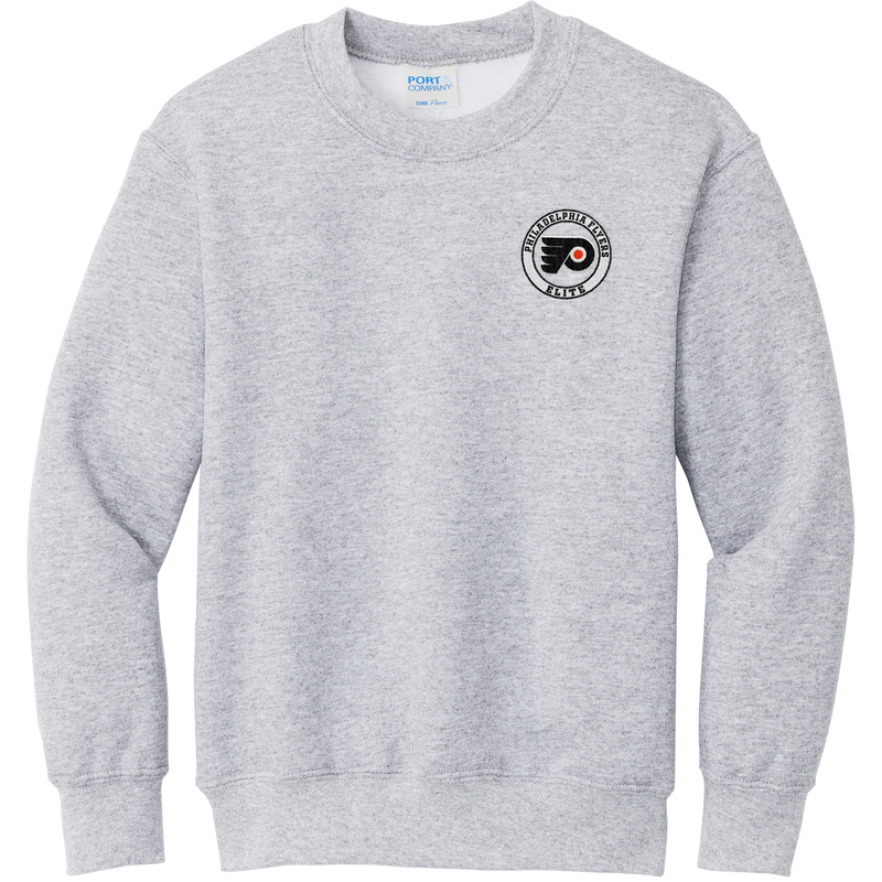 Philadelphia Flyers Elite Youth Core Fleece Crewneck Sweatshirt