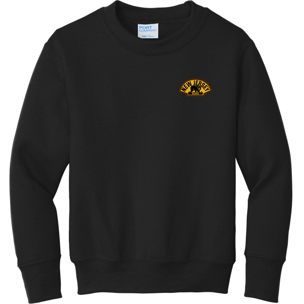 NJ Bears Youth Core Fleece Crewneck Sweatshirt