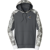 Mon Valley Thunder Sport-Wick Mineral Freeze Fleece Colorblock Hooded Pullover