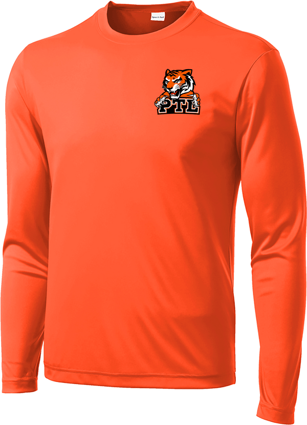 Princeton Tiger Lilies Long Sleeve PosiCharge Competitor Tee