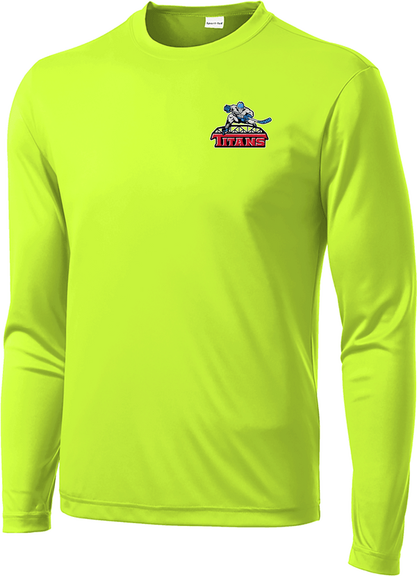 NJ Titans Long Sleeve PosiCharge Competitor Tee