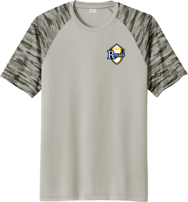 Royals Hockey Club Drift Camo Colorblock Tee